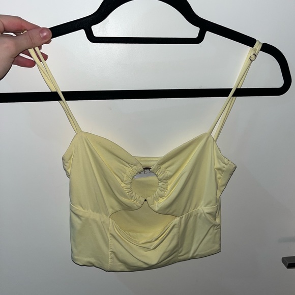 Meshki Valencia Ring Bralette - Lemon 🍋 - Picture 2 of 3